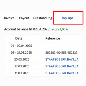 Merchant Top-Ups for Cashback Transparency